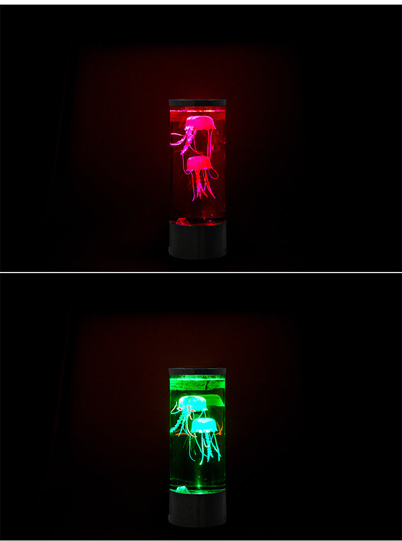 LED Jellyfish Aquarium Lampe Nachtlicht USB
