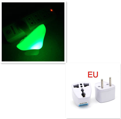 LED Nacht Licht Pilz für die Steckdose EU Plug Light-control Sensor Schlafzimmer Licht Haus Decoration