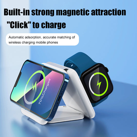 MagnetnWireless Charger 3-in-1